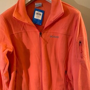 Columbia Bright Coral Fleece Jacket